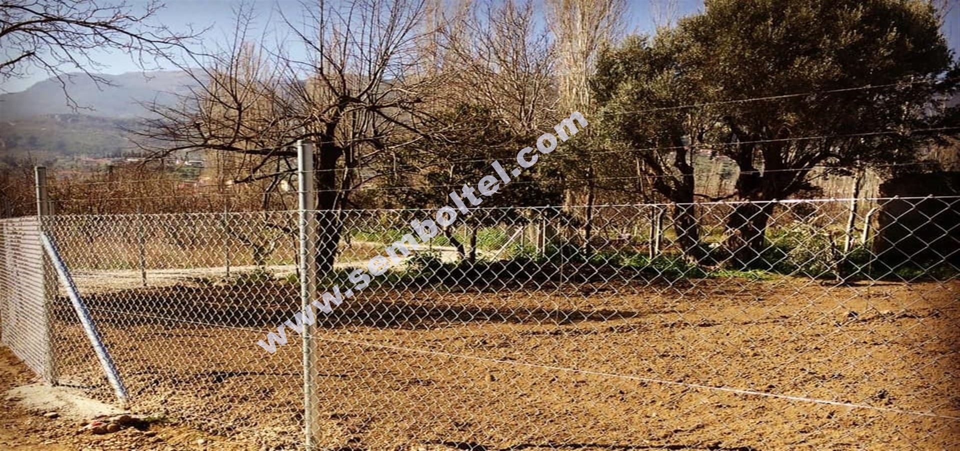 Galvaniz Boru Direkli Tel